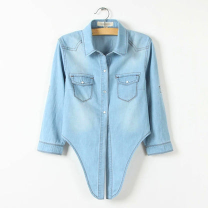 Auri denim overhemd