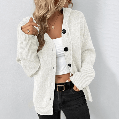 Brittan | Strickjacke mit Knöpfen