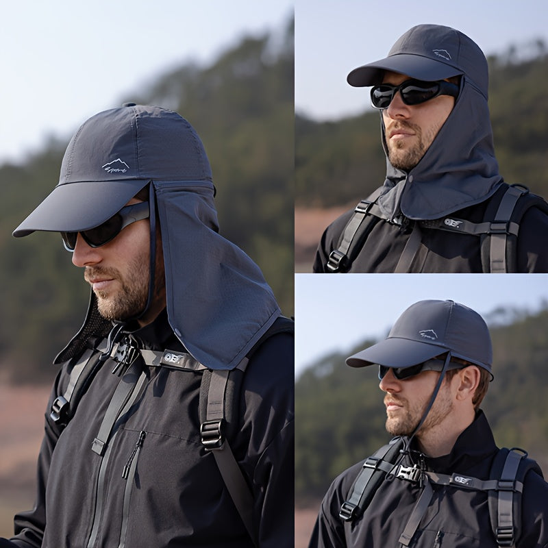 Sommer-Sonnen-Cap mit Nackenschutz