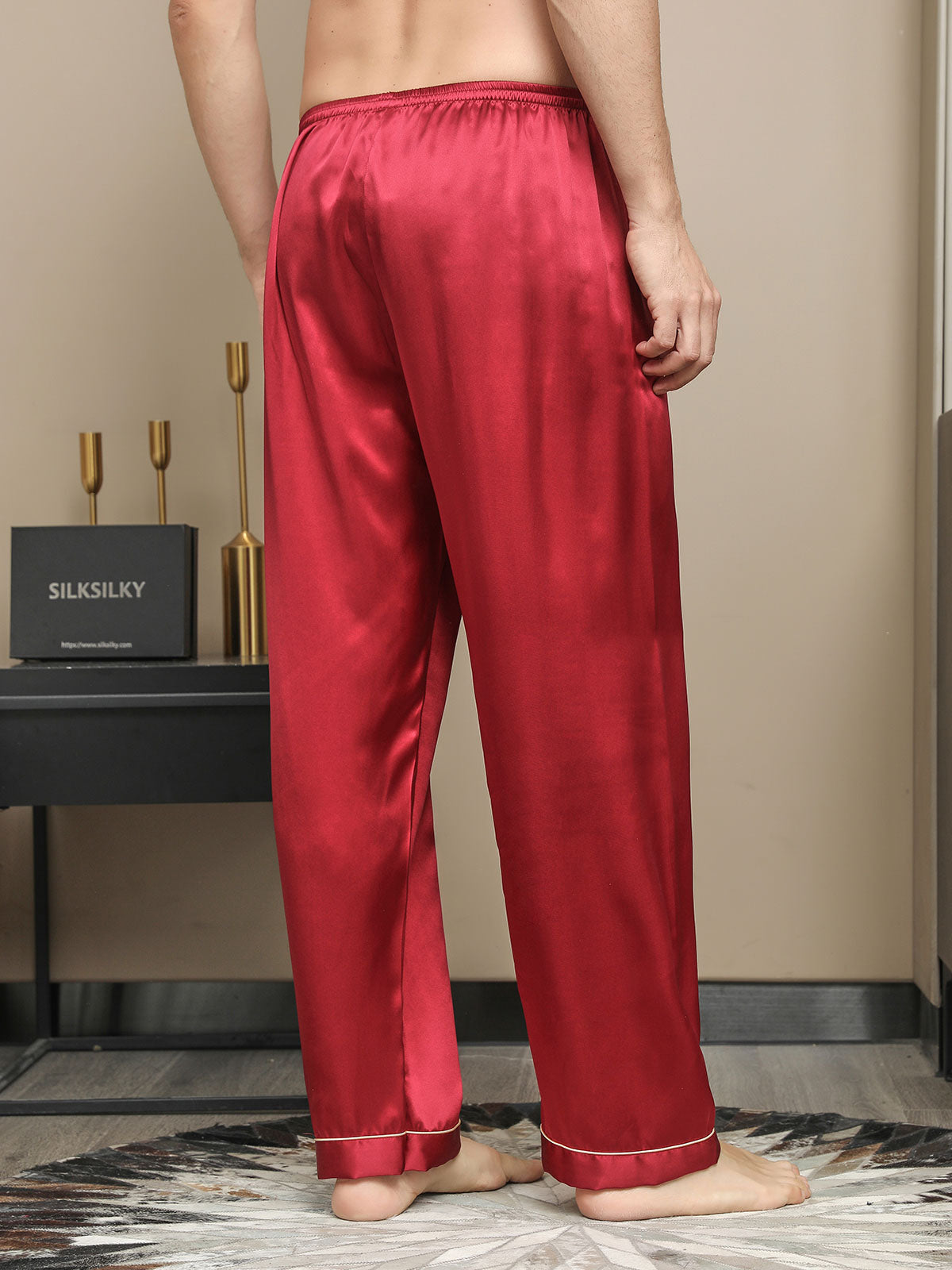 Pure Zijden Casual Broek