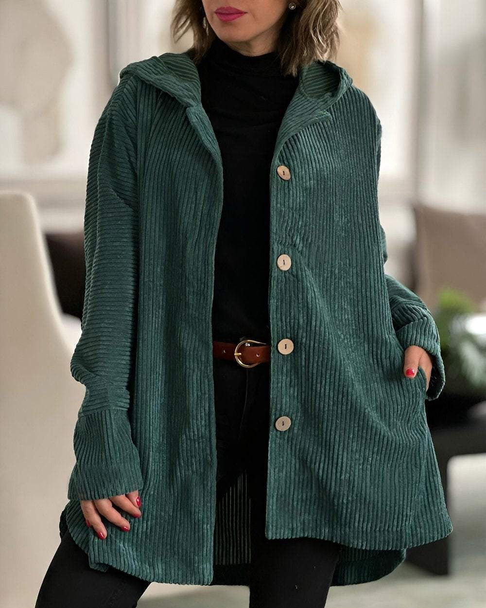 Amber | Cozy Corduroy Jacket