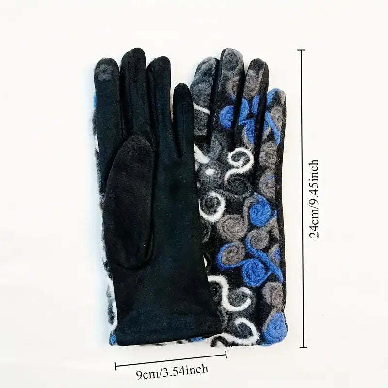 Warme Vintage Handschoenen