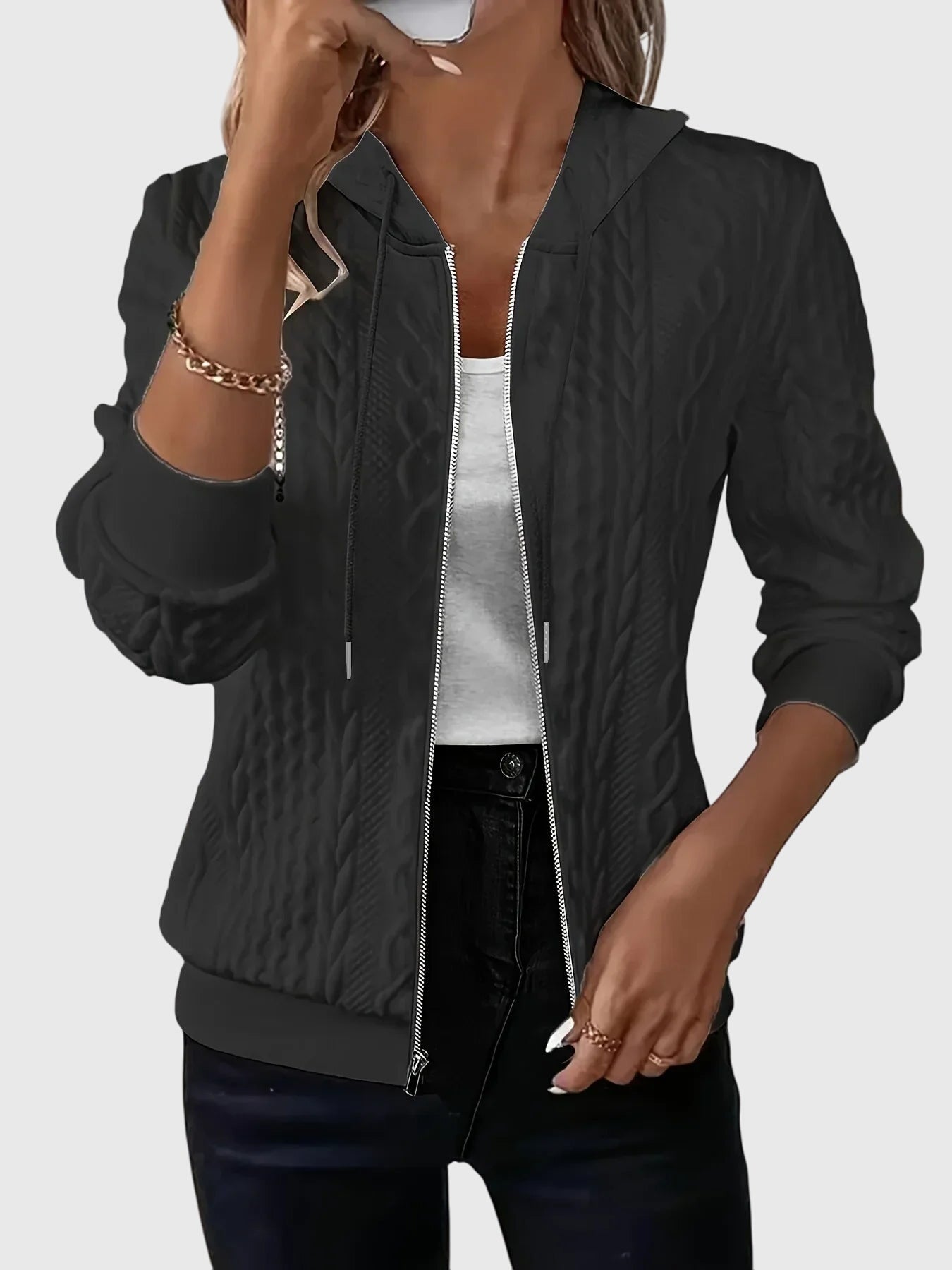 Mia | Comfortabele Hoodie met Rits