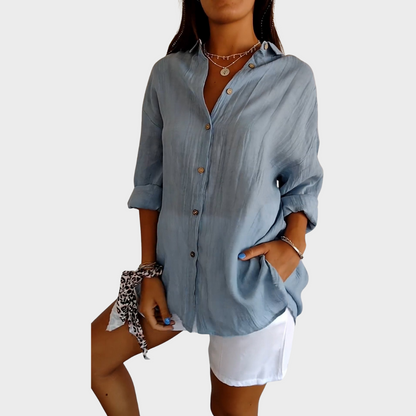 SIGRID – BLOUSE MET KNOPEN