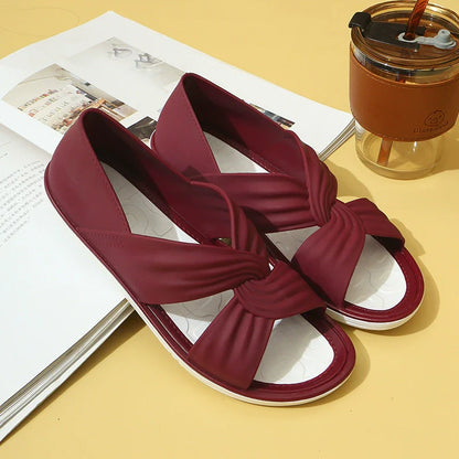 Luzia | Comfortabele orthopedische sandalen met strikdesign