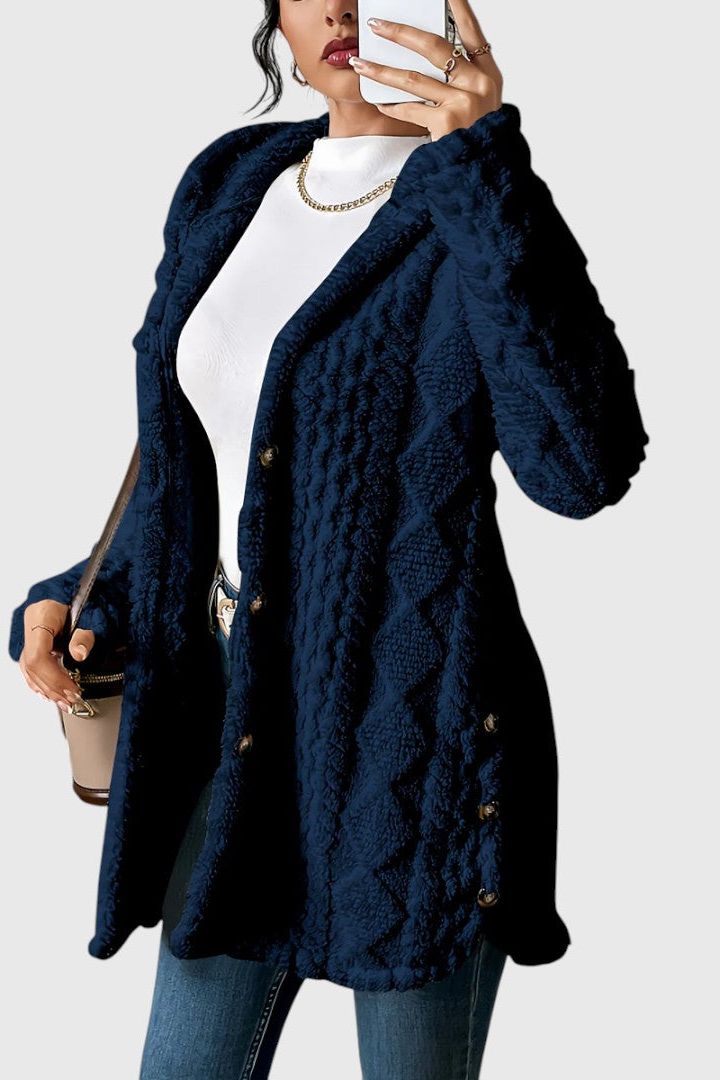 Gladys - Bequemer Mid-Length Cardigan
