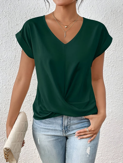 Elara V-Ausschnitt T-Shirt