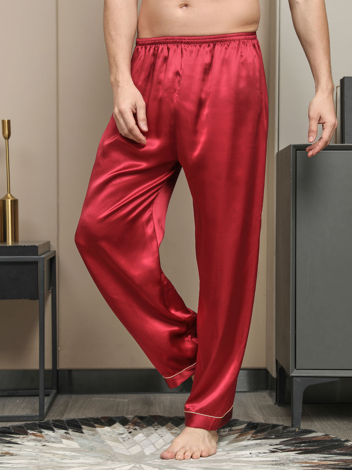 Pure Zijden Casual Broek