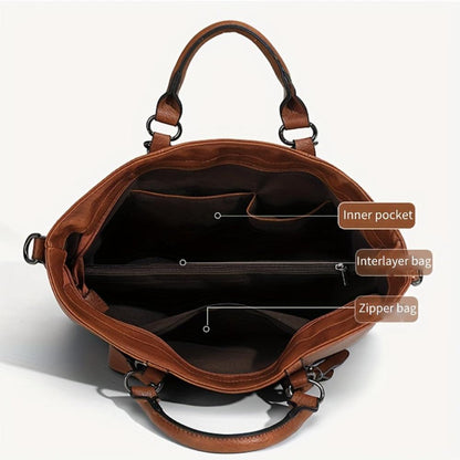 Charlotte's Klassieke Elegantie | Vintage Boodschappentas