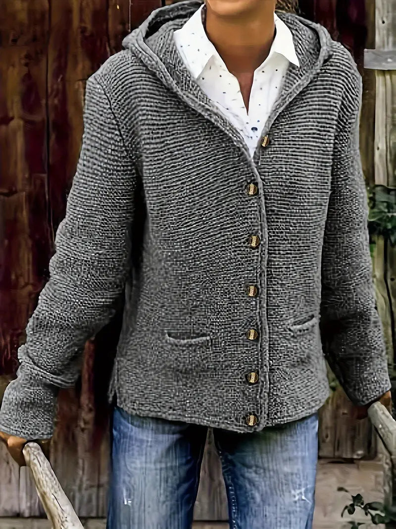 Briana – Vest met knopen