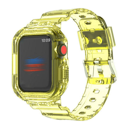 Luxe transparante band voor Apple Watch serie 41/45/49 mm