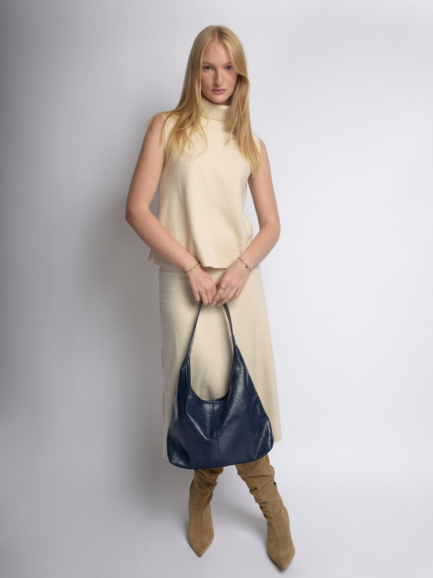 Mia Tote Tasche aus Vintage-Leder