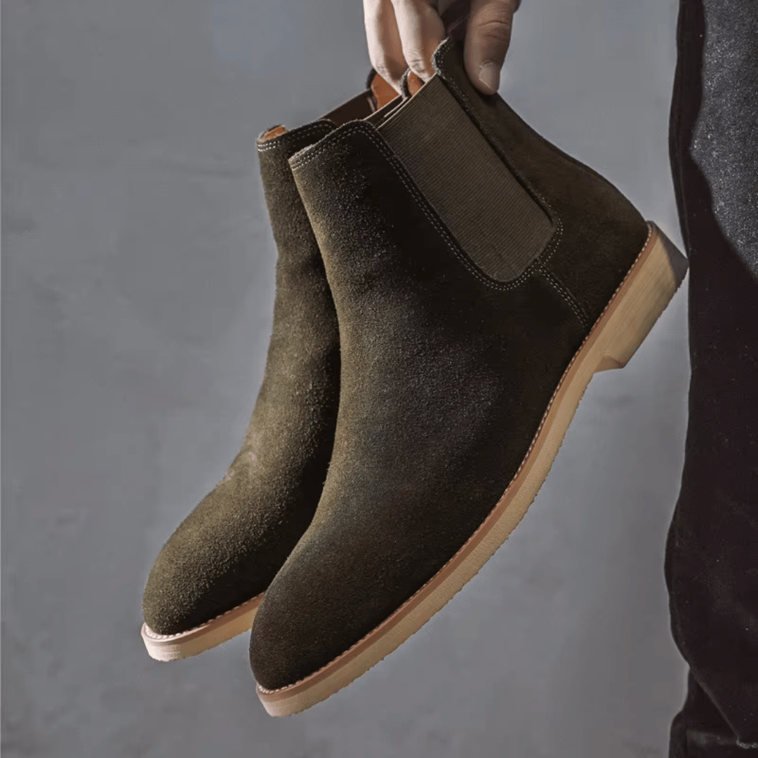 Olsen & Olsen™ Armendo | Suède Chelsea Boots