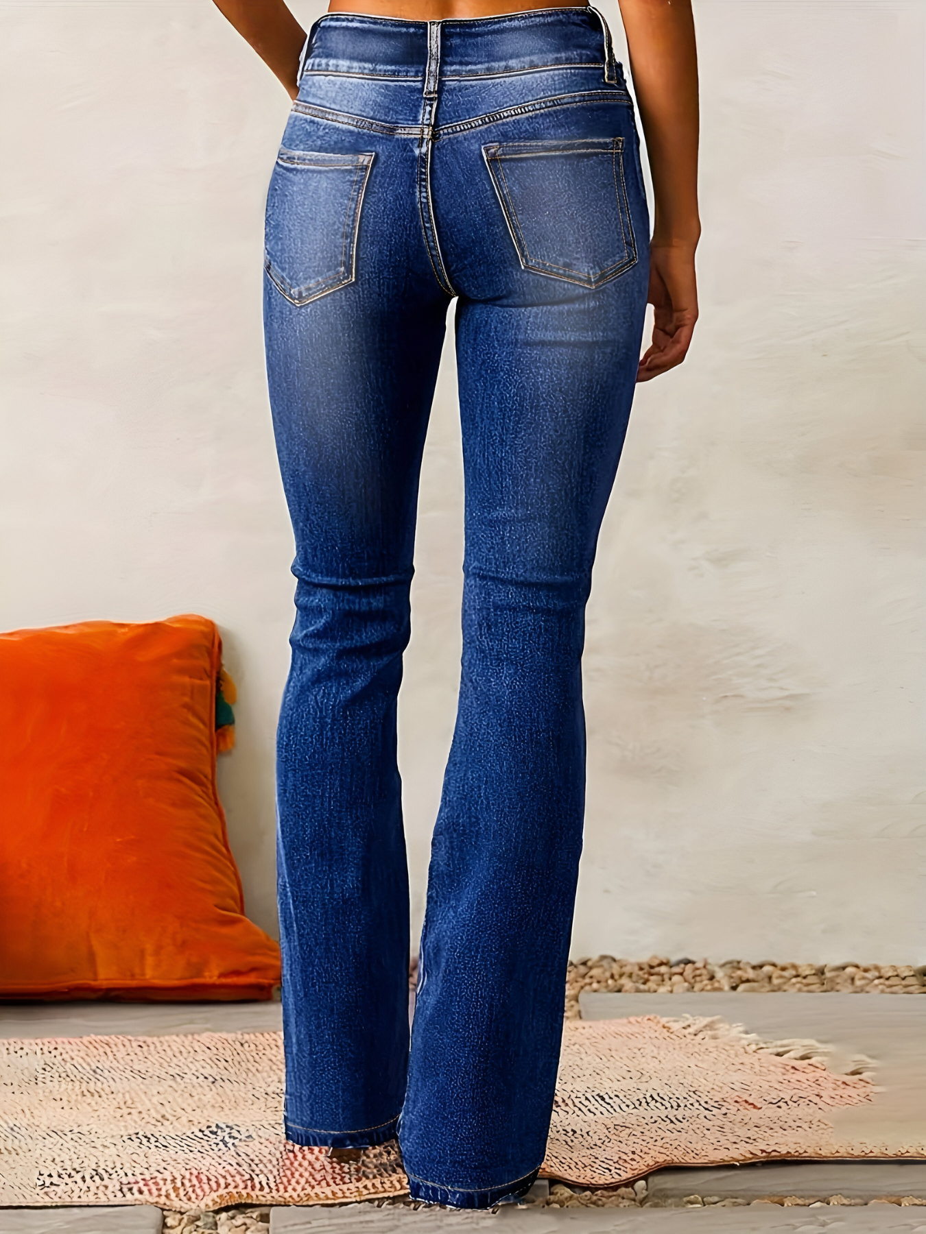 Isabel™ – High-waist uitlopende jeans