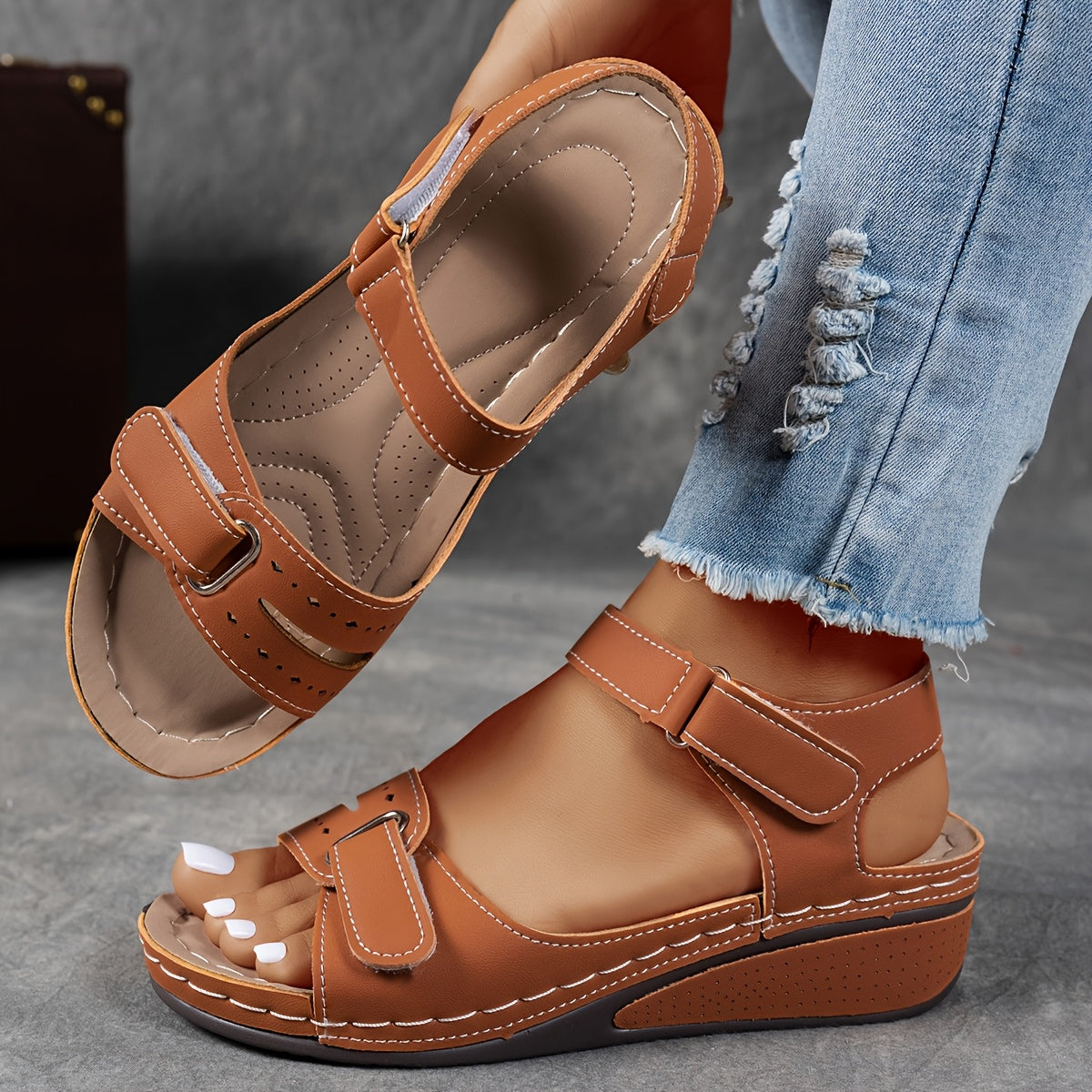 Céline | Modieuze orthopedische sandaal