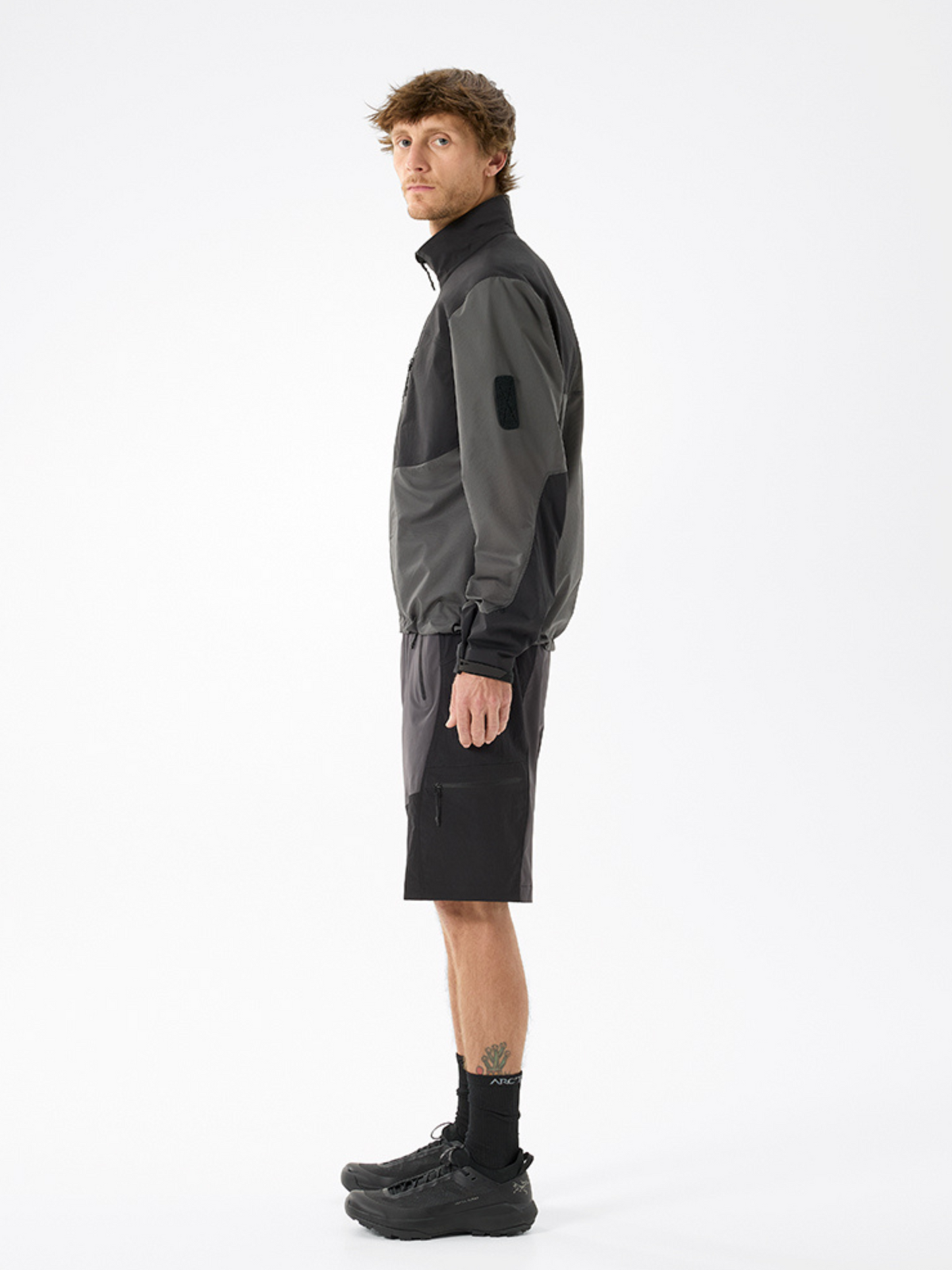 CampRope - Softshelljack met kleurblokken en UPF50+-bescherming voor heren