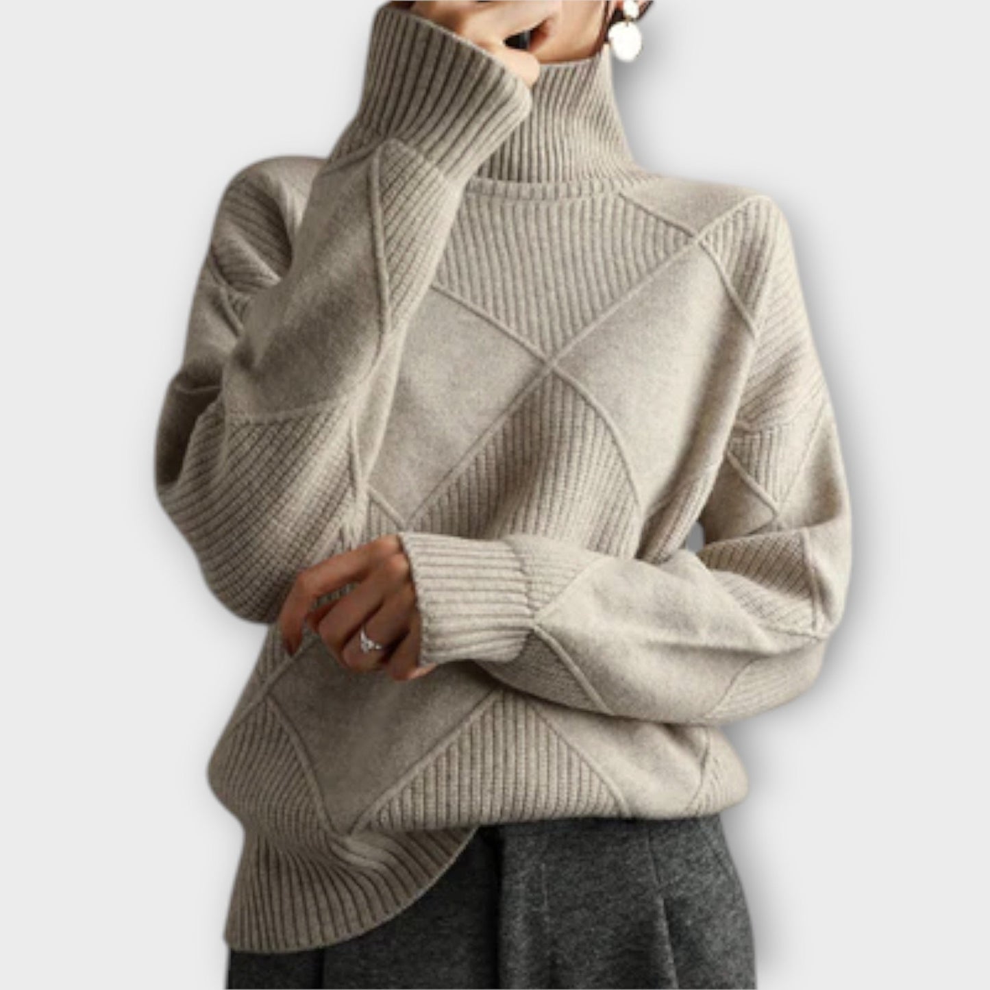 Melanie - Gemütlicher Rollkragenpullover