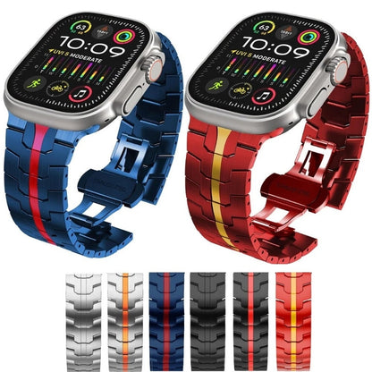 Titanium Roestvrijstalen Apple Watch Bandje