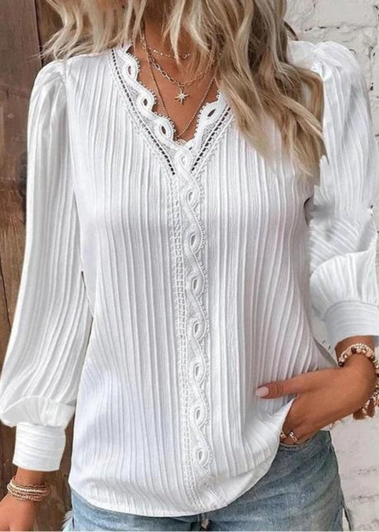 Camillia™ | Elegante Pintuck-Blouse