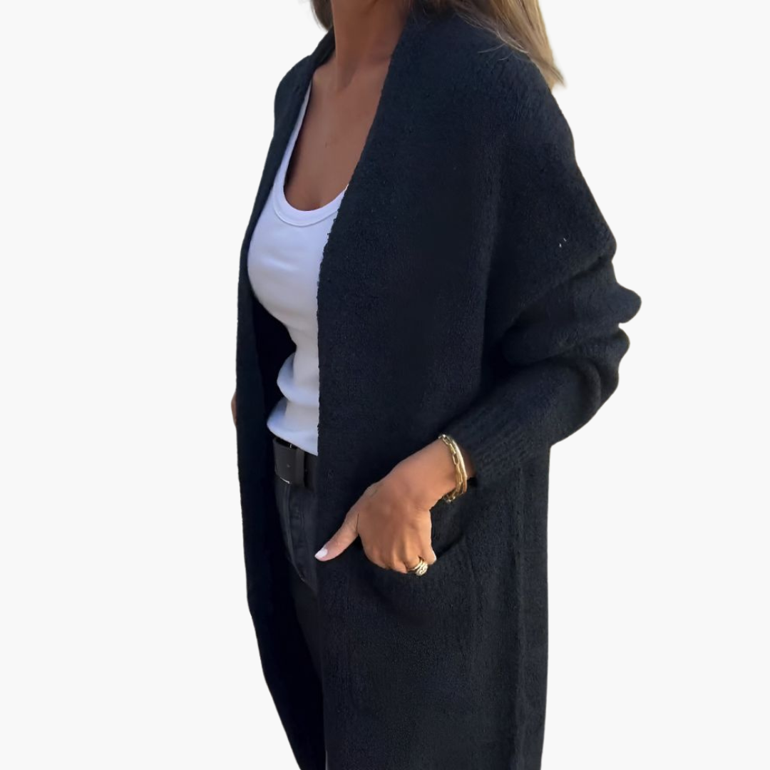 Holly | Casual gebreid vest met zakken