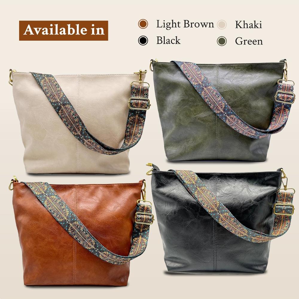 Chelseys Vintage Charme | Leder Schultertasche