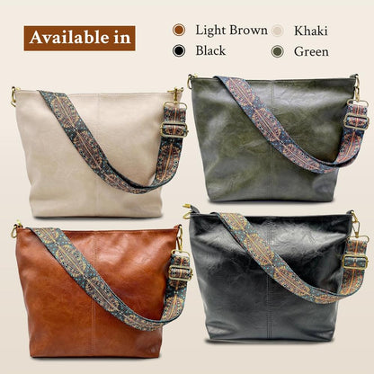 Chelseys Vintage Charme | Leder Schultertasche
