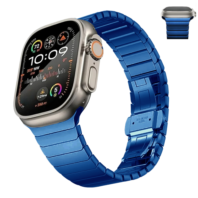 Roestvrijstalen schakelband voor Apple Watch