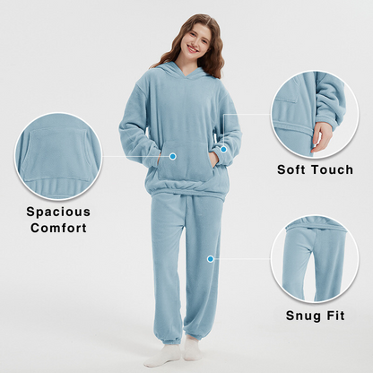 ComfyGlow Ultrazachte Fleeceset