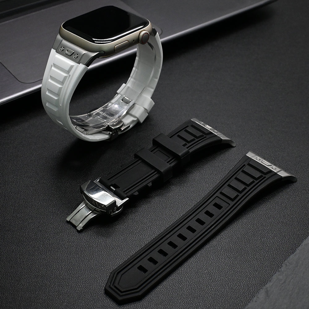 Pathfinder siliconen Apple Watch-bandje