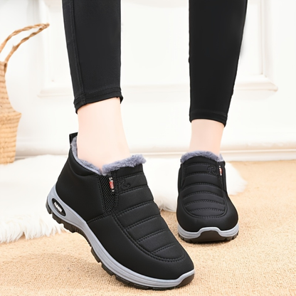 Victoria | Warme & Gemütliche Winter-Slip-On-Stiefel