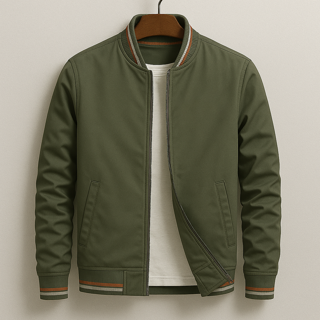 Philémon – Blouson bomber élégant à rayures