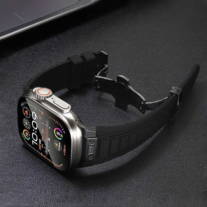 Pathfinder siliconen Apple Watch-bandje