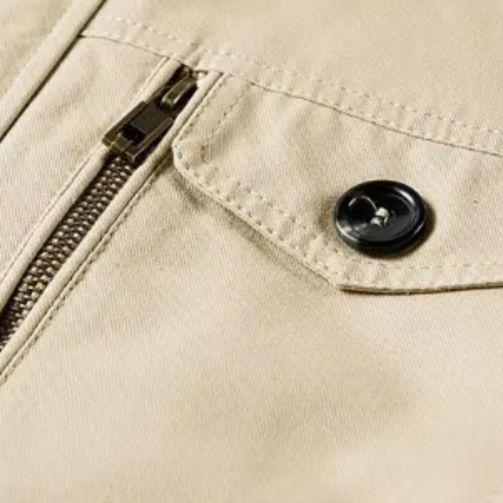 Elegante Multi-Pocket-Jacke
