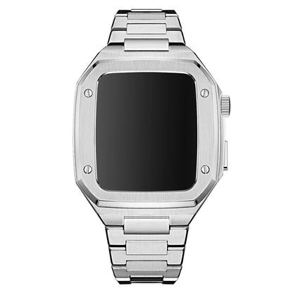 Luxe metalen horlogeband voor Apple Watch 44/45 mm