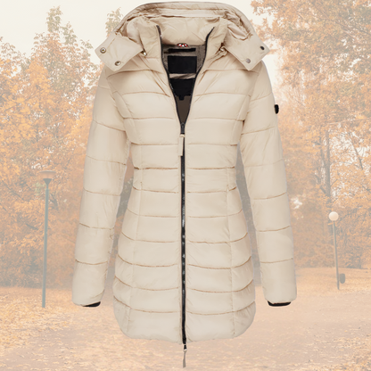 Camille | Elegante parka met warme voering