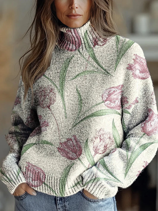 Faenya – Autumn Glow Rollkragenpullover