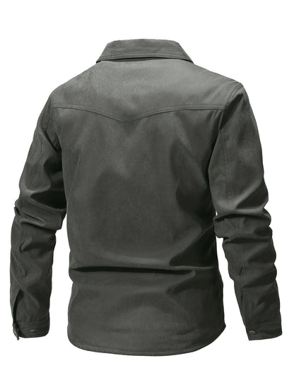 Evrypidis - Lässige Cargojacke mit langen Ärmeln