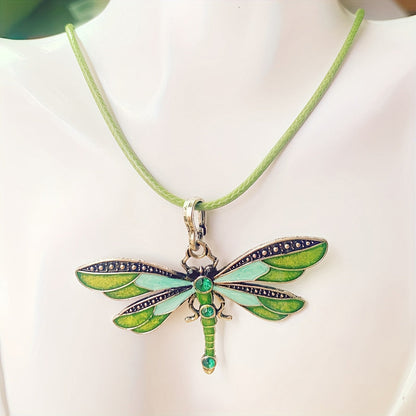 Collier Pendentif Libellule