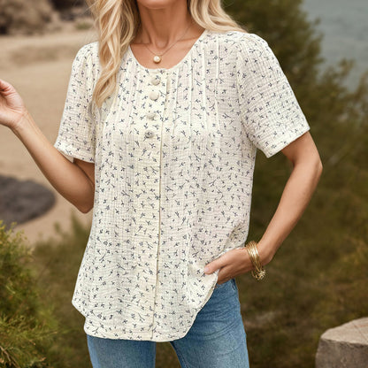 Blouse Décontractée Élégante