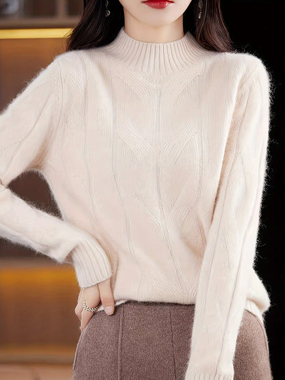 Karmen – Gemütlicher Retro-Strickpullover