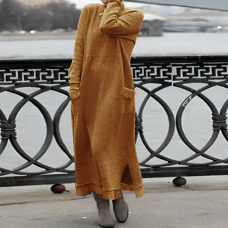 GRETA | Bequemes Winterkleid