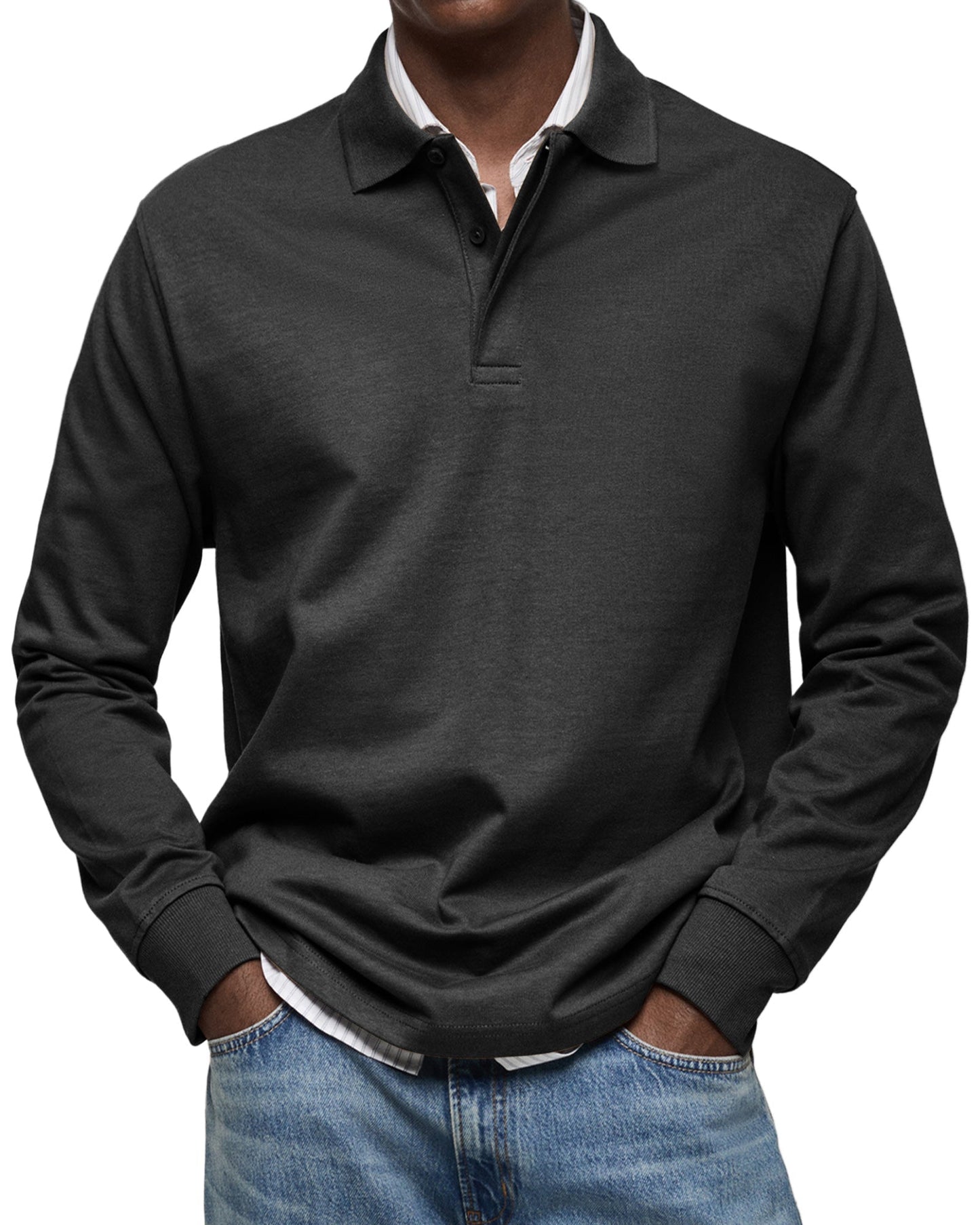 NEWPORT RESERVE | Poloshirt met lange mouwen