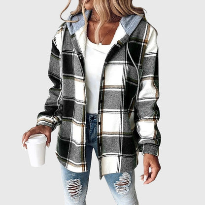 Martina™ | Damen Mesh-Jacke mit Knopfleiste