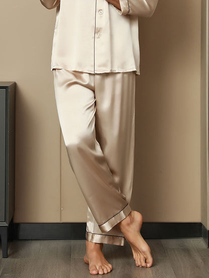 Pure Zijden Casual Broek