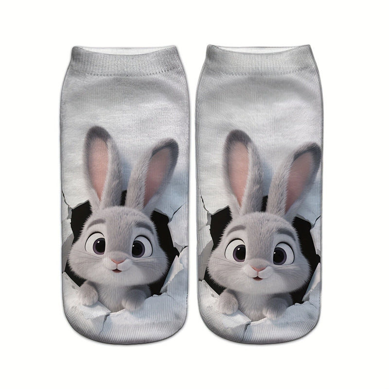 Casual Sokken Met Dierenprint
