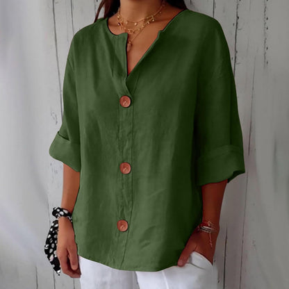 Sarah | Casual Blouse met Textuur