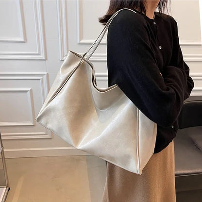 Amara - Retro-Lederhandtasche