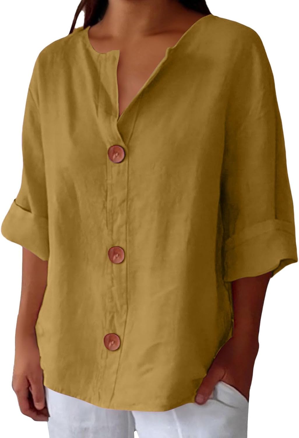 Sarah | Casual Blouse met Textuur