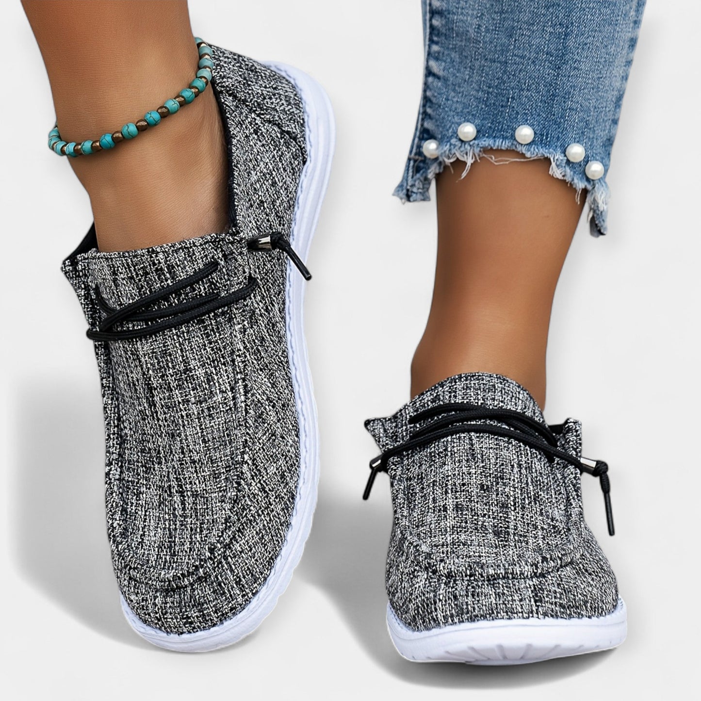 Lässige Stoffschuhe