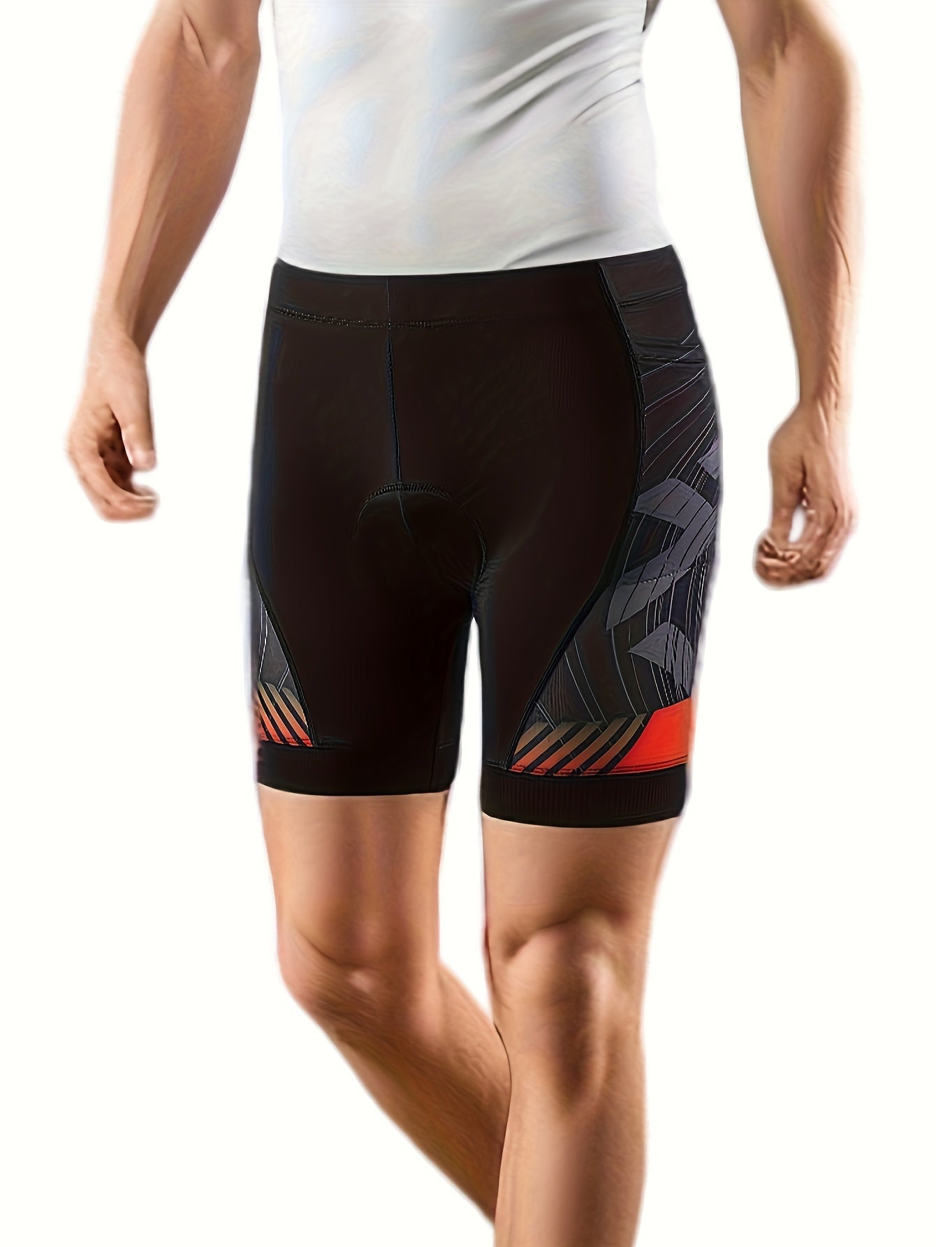 3D-gevoerde fietsbroek voor heren